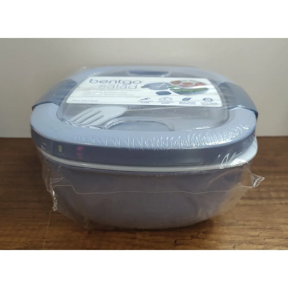 Bentgo Salad 54 Oz BPA-Free On-The-Go Salad Container W/ Tray & Utensils B12